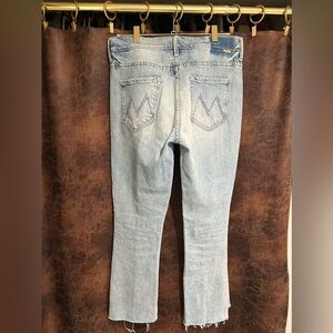 MOTHER The Insider Crop Step Fray size 29
